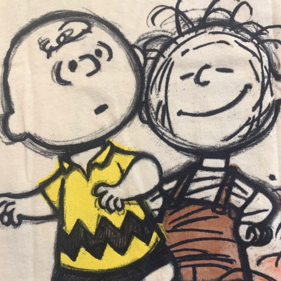 Peanuts Snoopy Charlie Brown Graphic T-Shirt Short Sleeve Toddler Unisex NWT - Picture 6 of 10